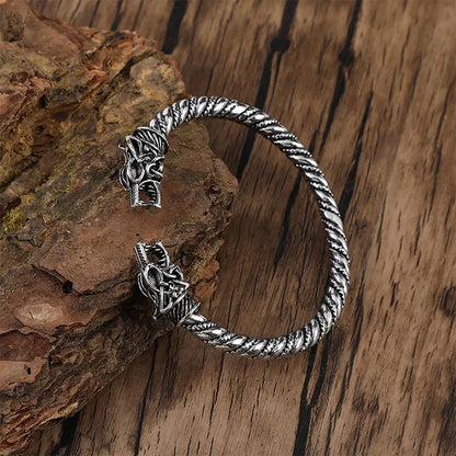 Viking Double Faucet Cuff Bracelet