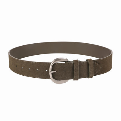 Alina Suede Wide Belt