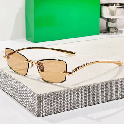 Liora Rimless Sunglasses