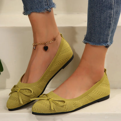 Clara Knit Ballet Flats