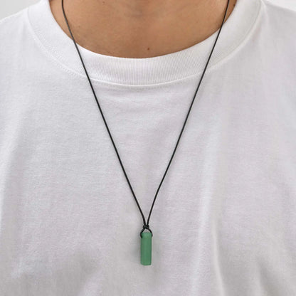 Atlas Stone Pendant Necklace