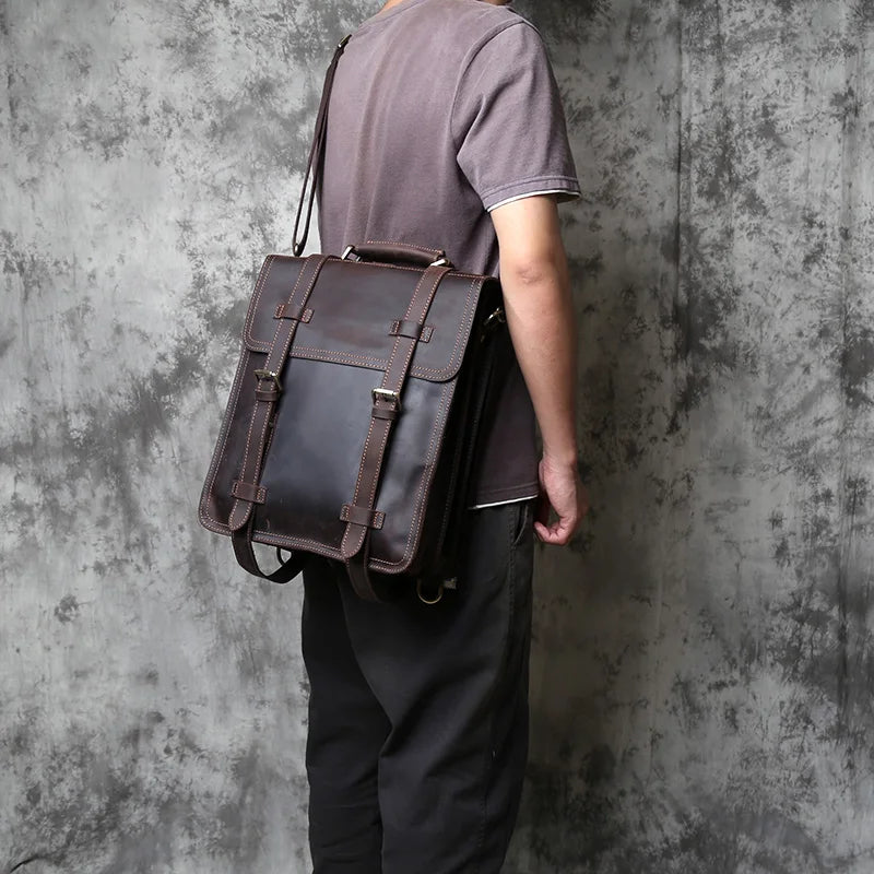 Vintage Leather Briefcase
