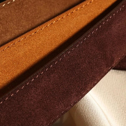 Alina Suede Wide Belt