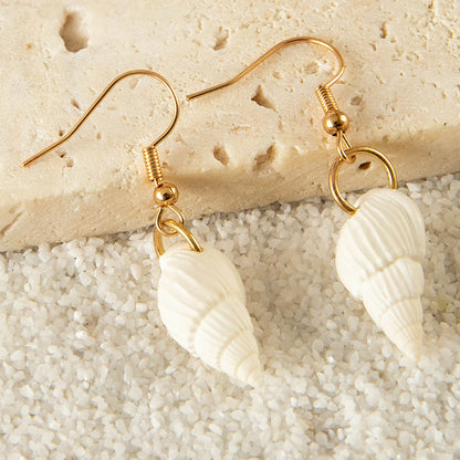 Sienna Boho Shell Earrings
