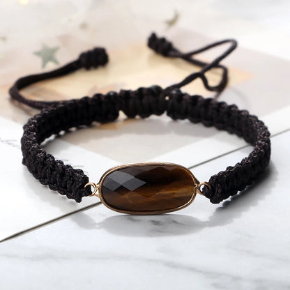 Tiger Eye Yoga Wrap Bracelet