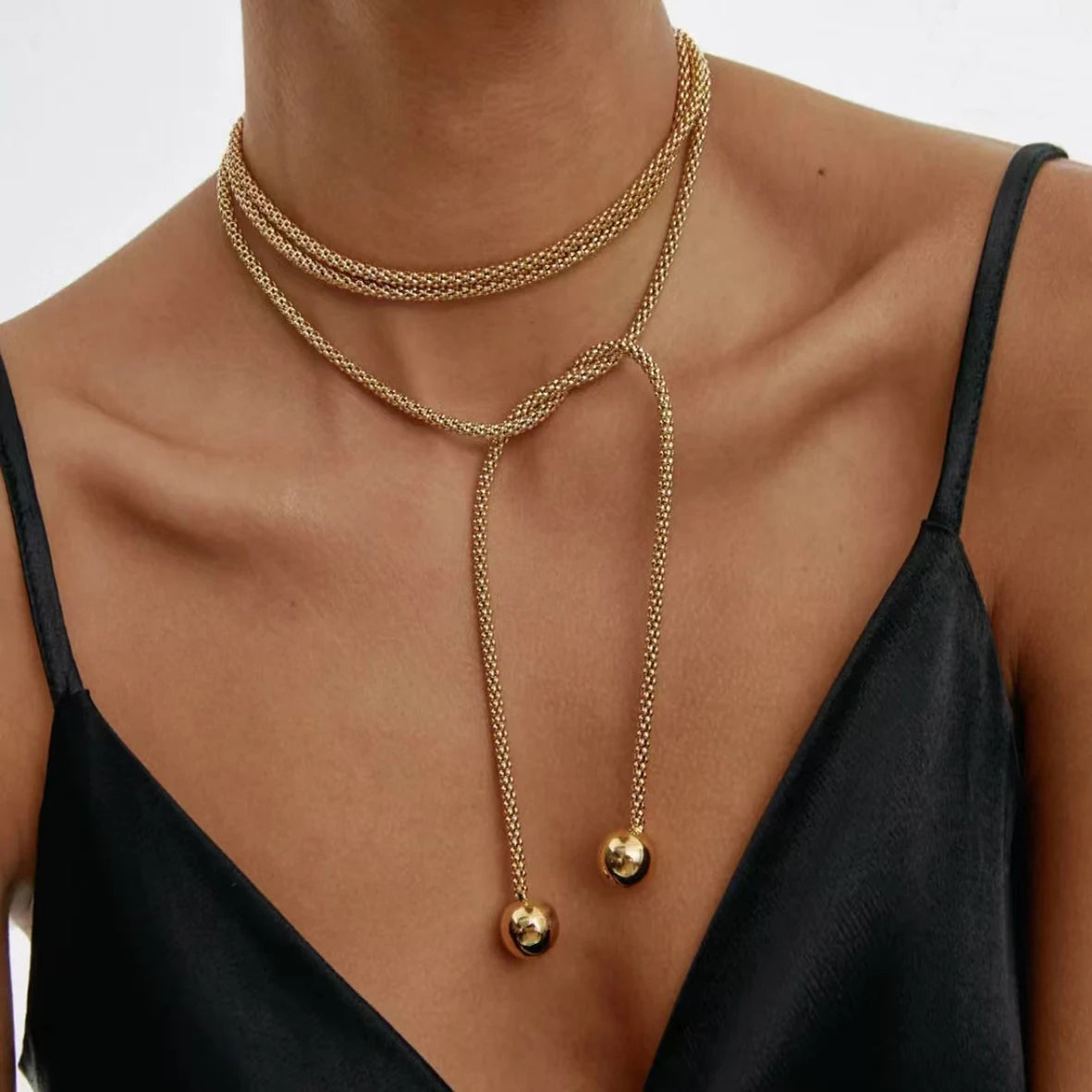 Aurelia Layered Pearl Necklace