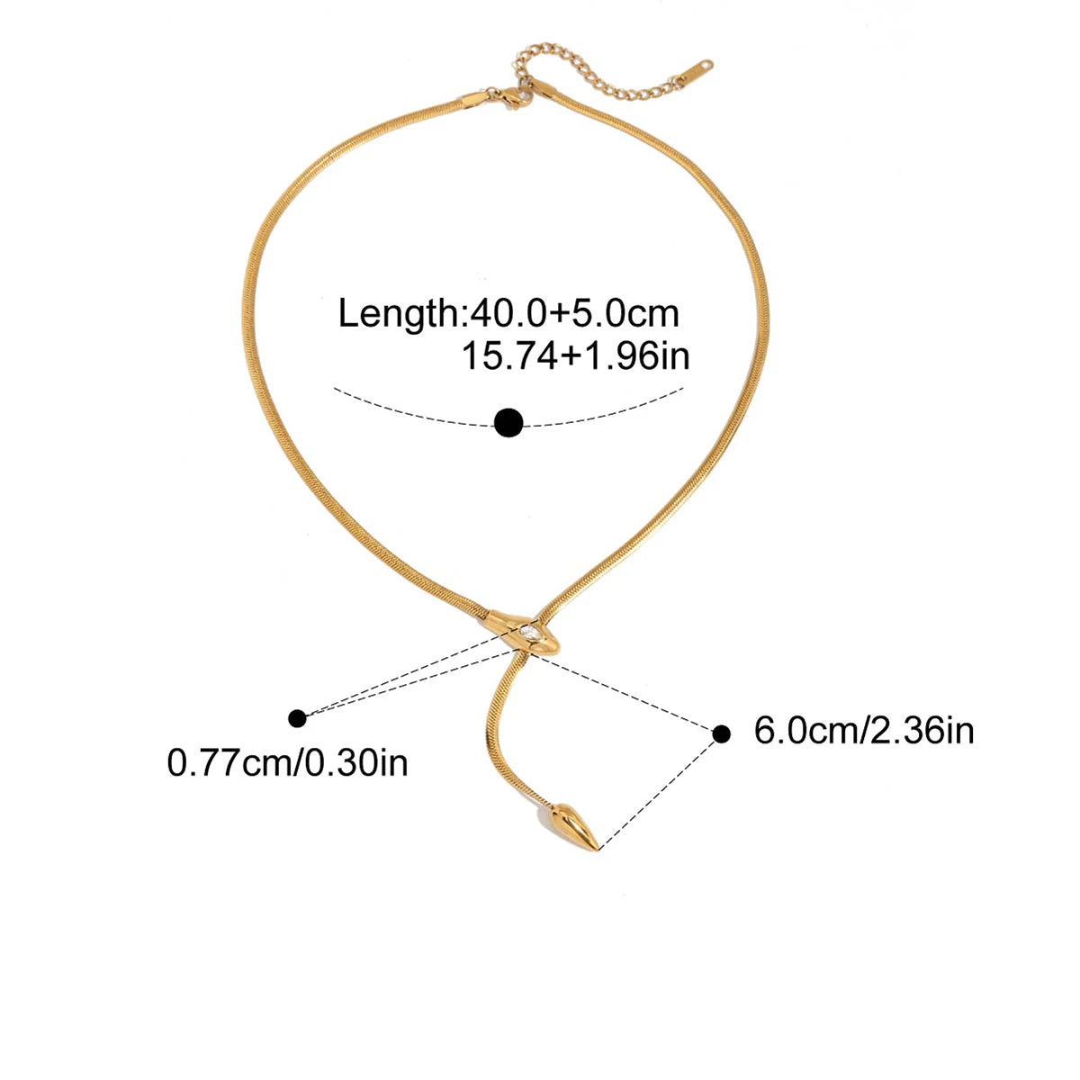 Serena Serpentine Necklace