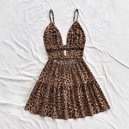 Liana Leopard Dress