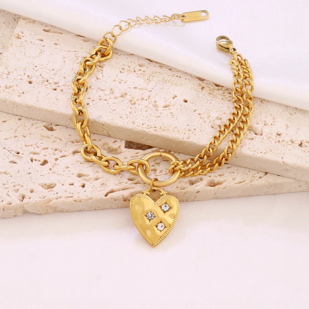 Aurelia Heart Bracelet