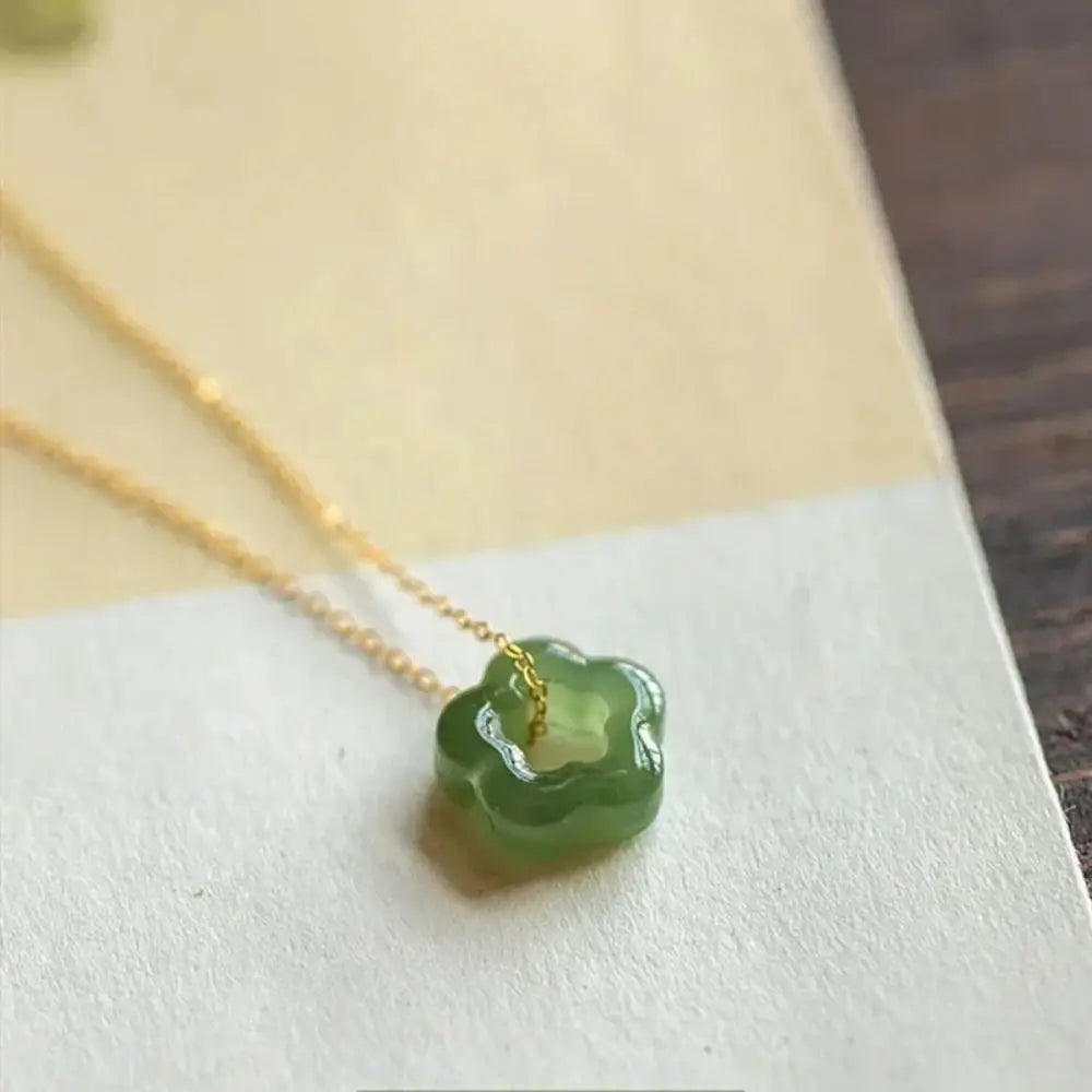 Mei Floral Pendant Necklace