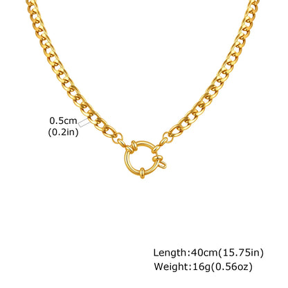 Celine Gold Paperclip Set