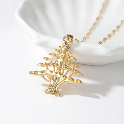 Noelle 3D Christmas Necklace