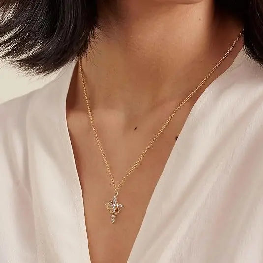 Amaris Cross Necklace
