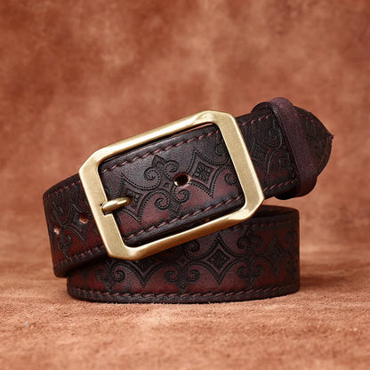 Dante Carved Belt