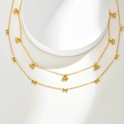 Nora Cherry Gold Necklace