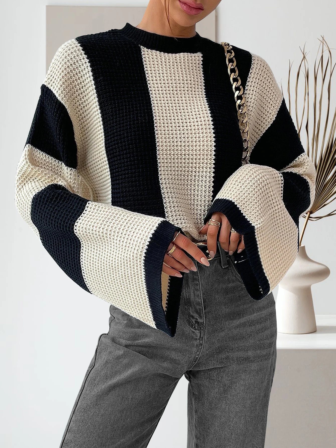 Sienna Colorblock Knit Top