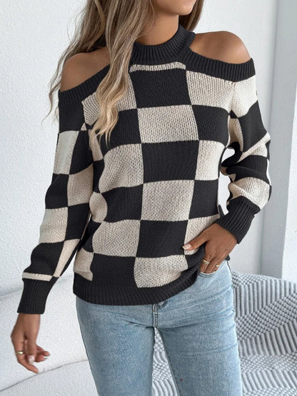 Plaid Cozy Knit