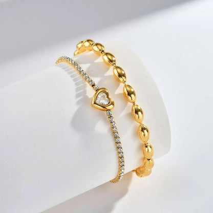 Arielle Heart Bracelet