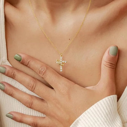 Amaris Cross Necklace