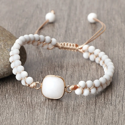 Howlite Mini Stone Bracelet