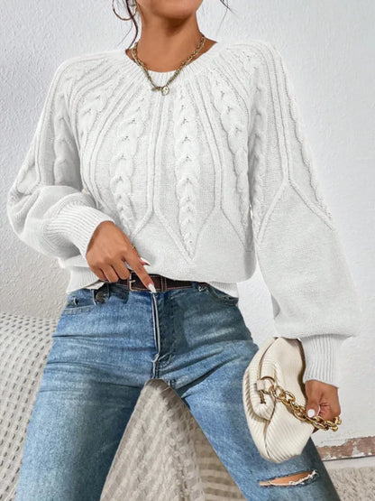 Emma Lantern Sleeve Sweater
