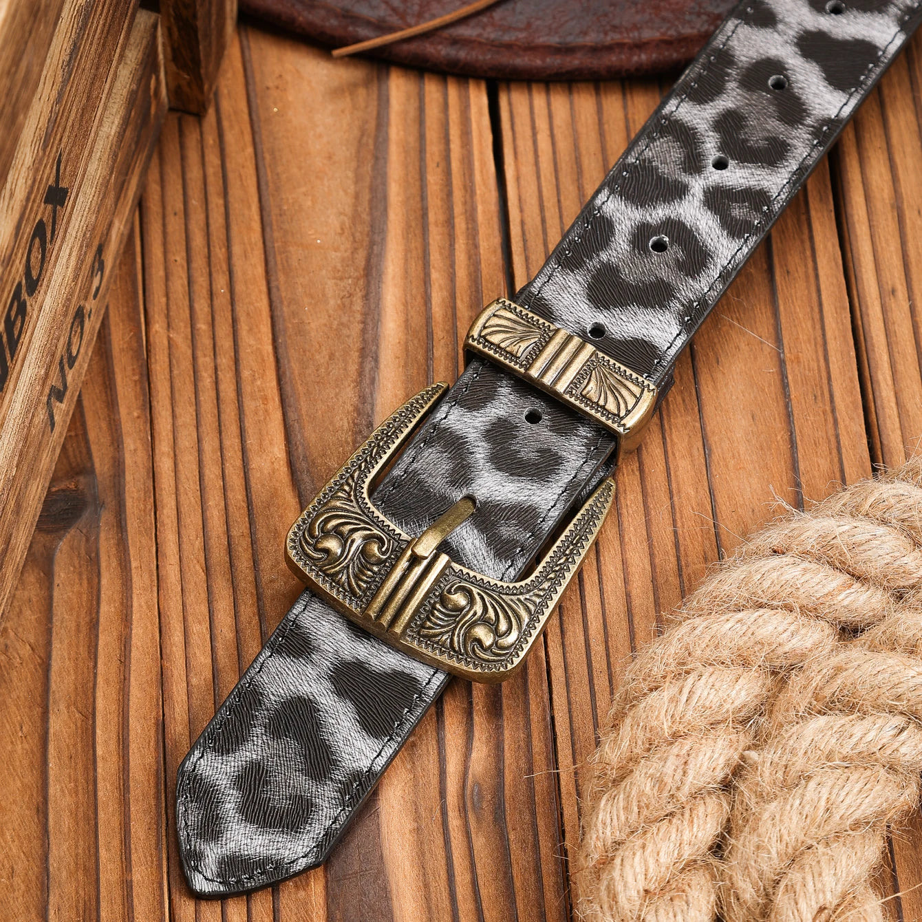 Weston Retro Buckle Belt