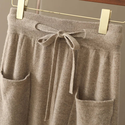 Clara Wool A-Line Skirt