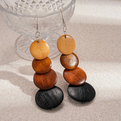 Bohemian Geometric Pendant Earrings