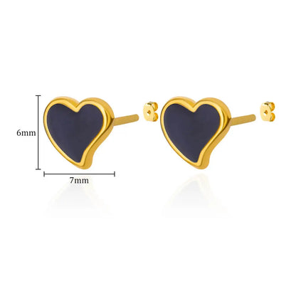 Vela Heart Studs