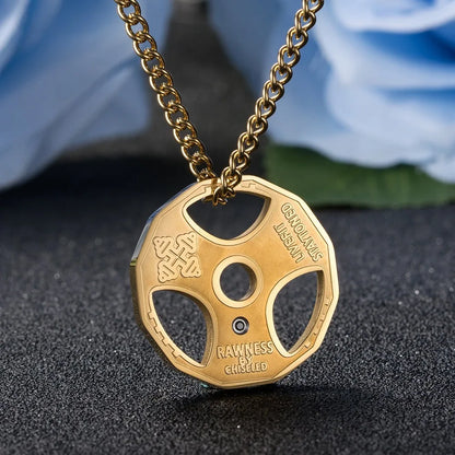 Gym Weightlifting Necklace