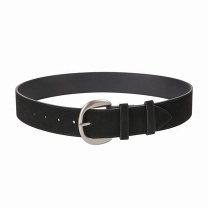 Alina Suede Wide Belt