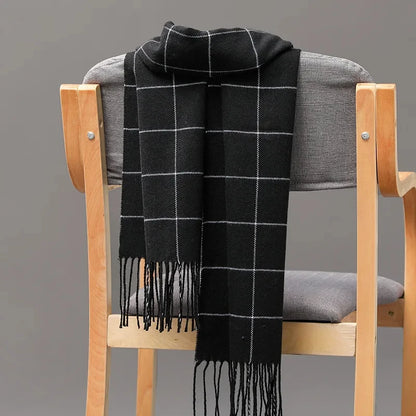 Owen Plaid Winter Scarf