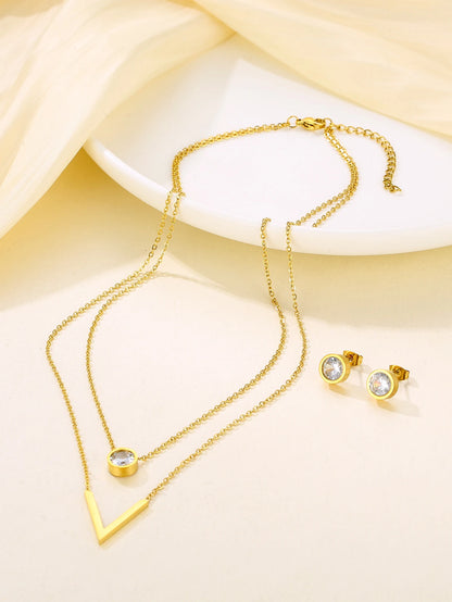 Elise Stone Jewelry Set