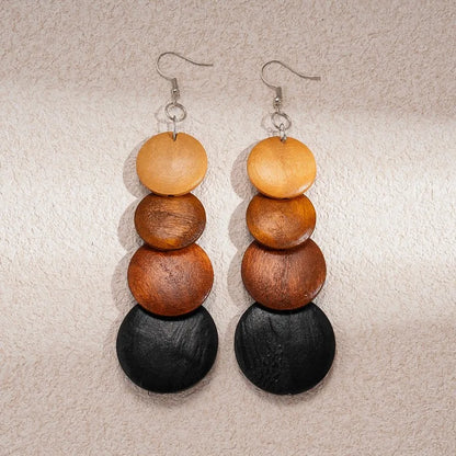 Bohemian Geometric Pendant Earrings