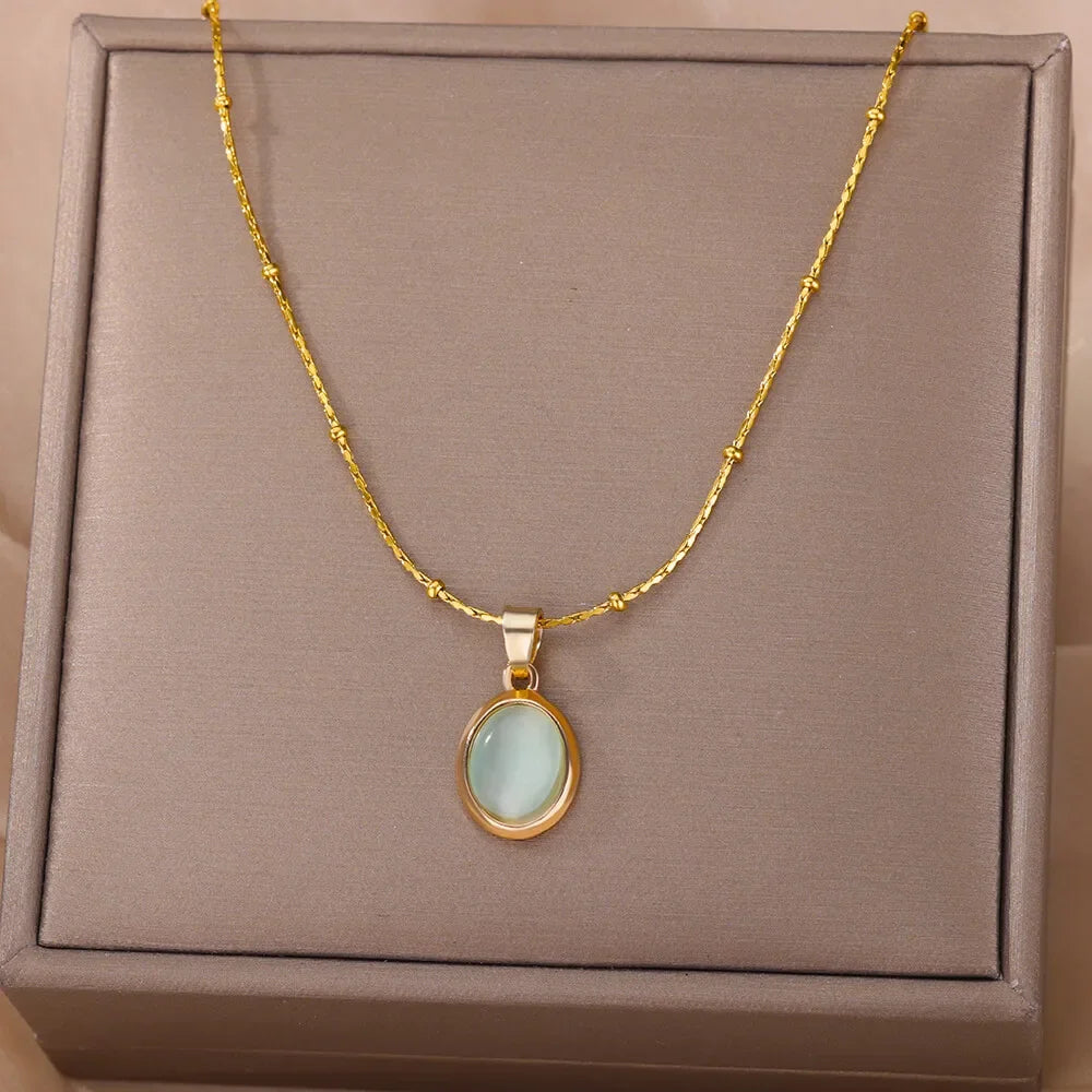 Radiant Water Drop Necklace