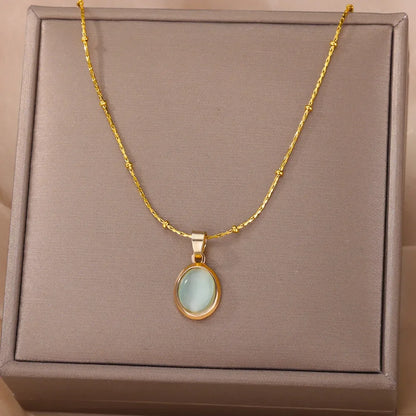 Radiant Water Drop Necklace
