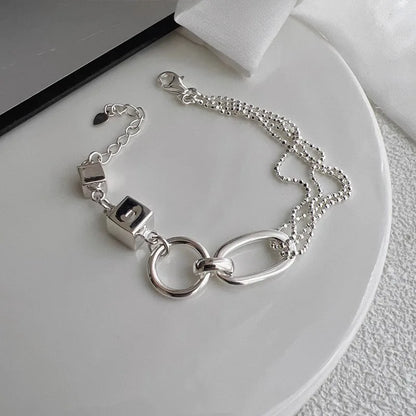 Nysa Sterling Silver Bracelet