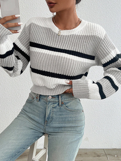 Helena Color Block Sweater