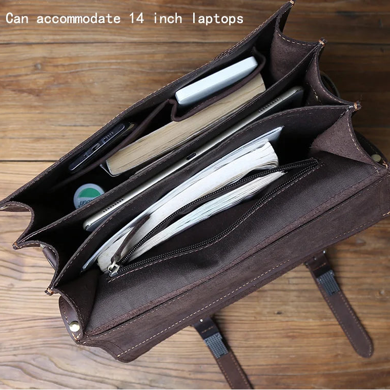 Vintage Leather Briefcase