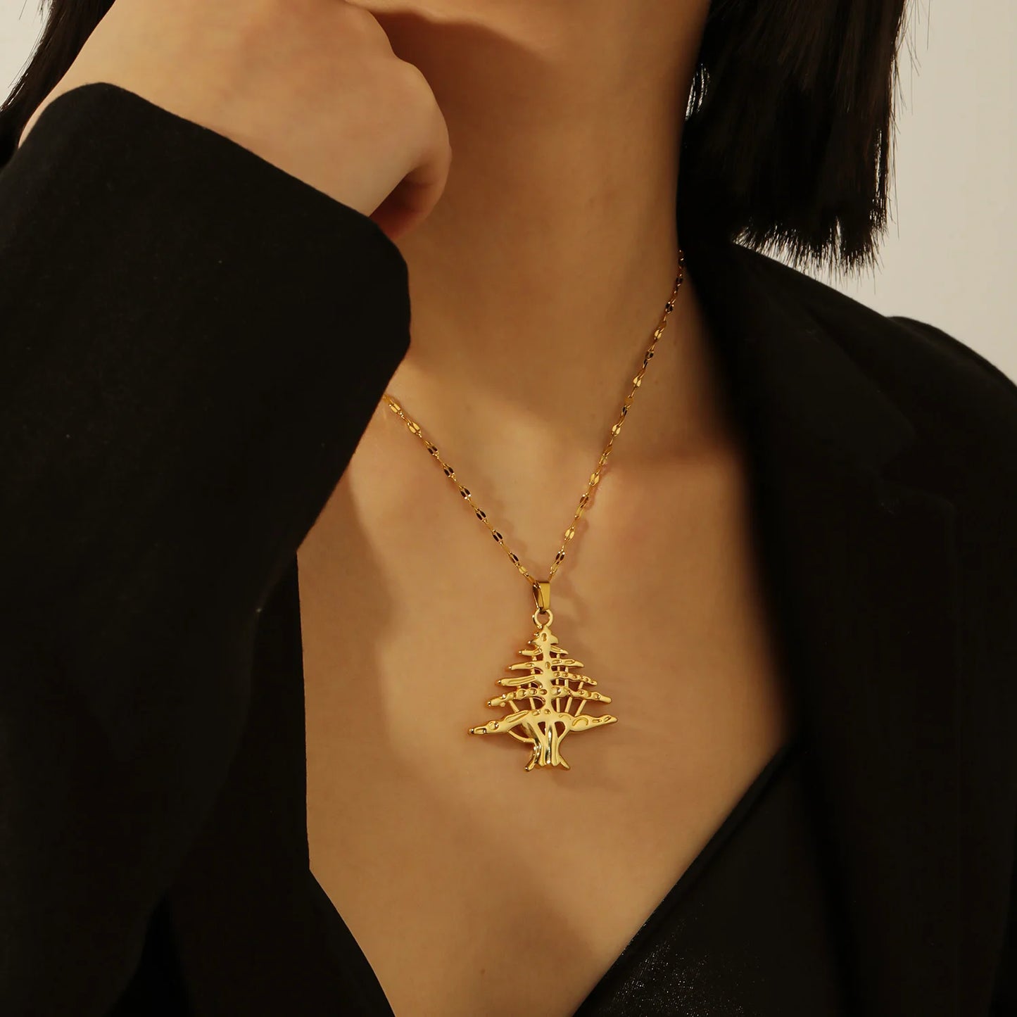 Noelle 3D Christmas Necklace