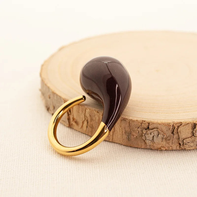 Chic Water Drop Ring