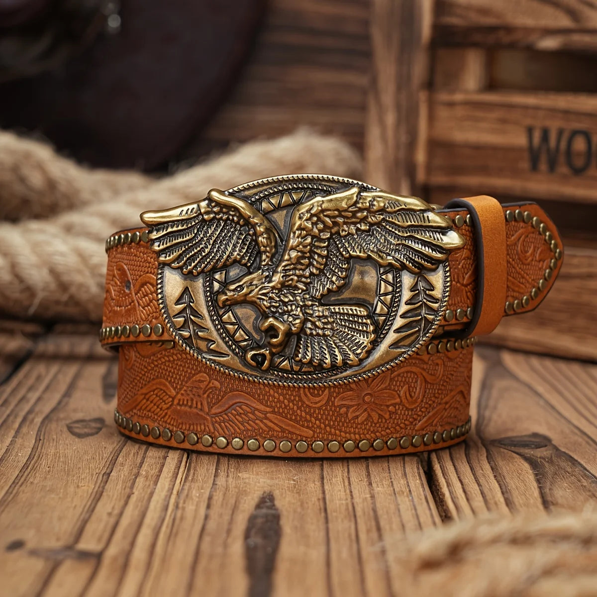 Branton Vintage Denim Belt