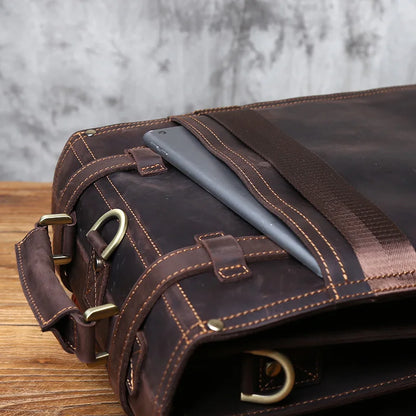 Vintage Leather Briefcase