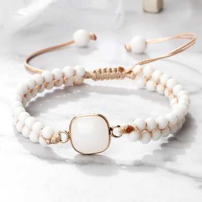Howlite Mini Stone Bracelet