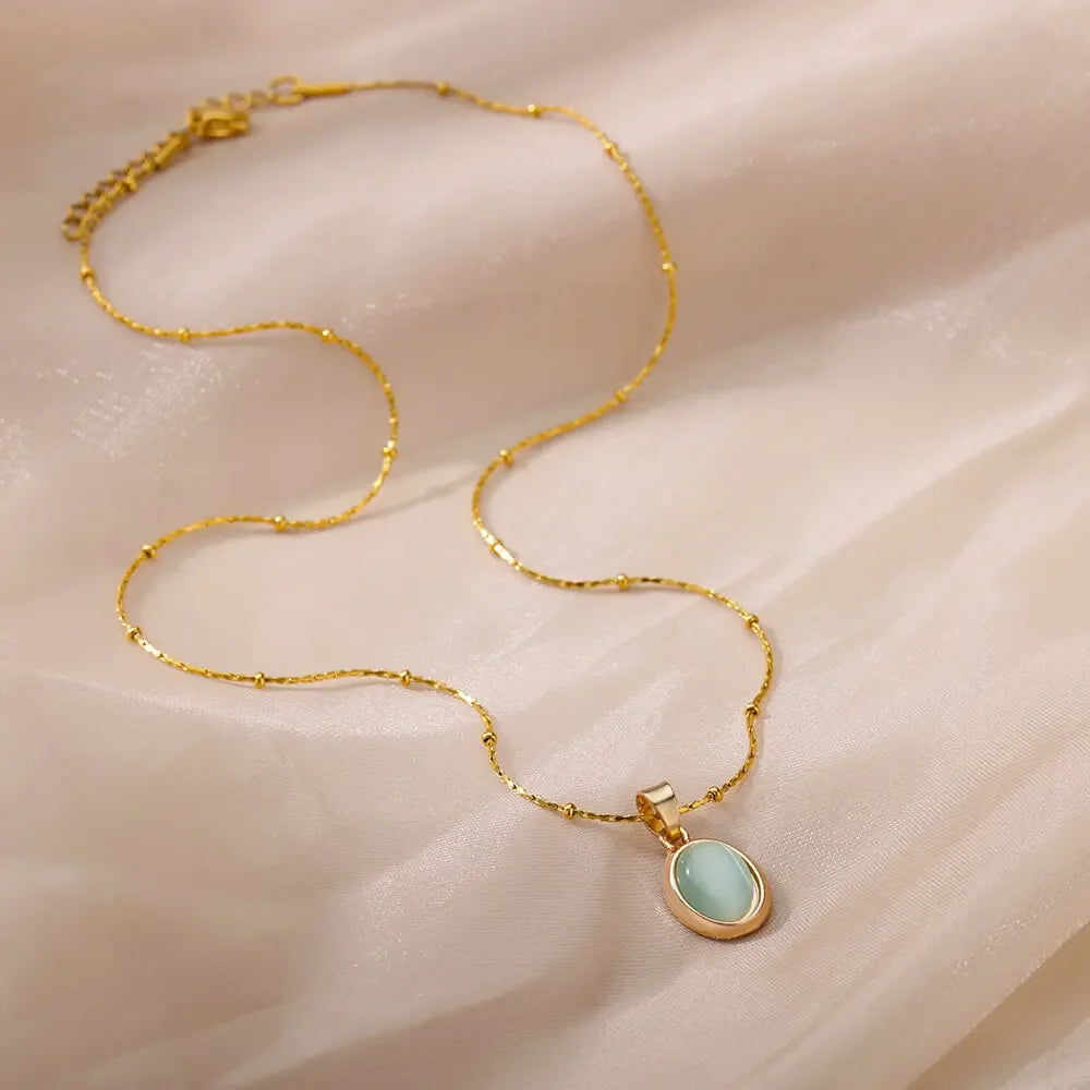 Radiant Water Drop Necklace