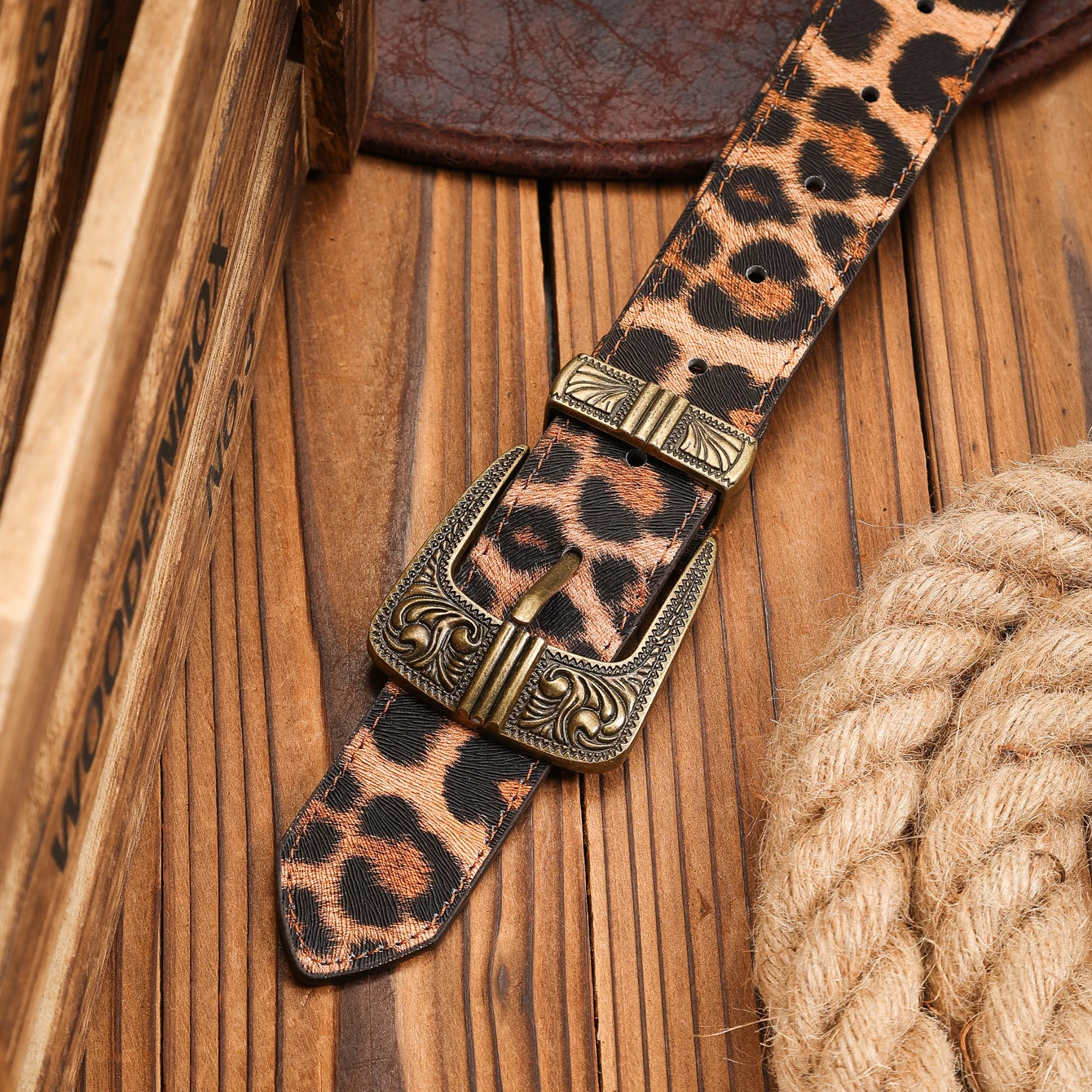 Weston Retro Buckle Belt