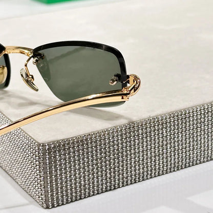 Liora Rimless Sunglasses