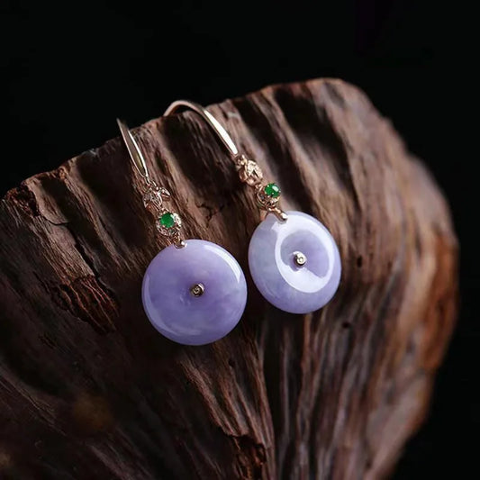 Violet Harmony Earrings
