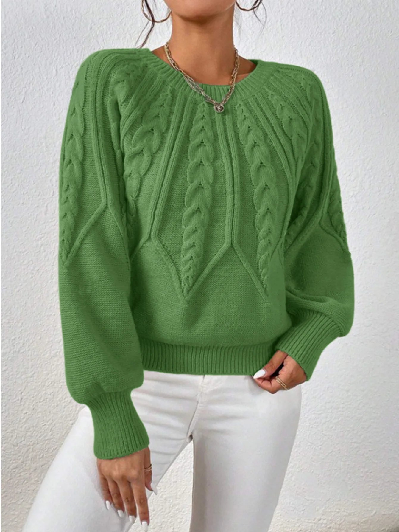 Emma Lantern Sleeve Sweater