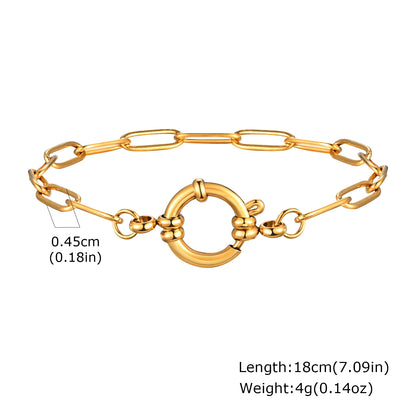 Celine Gold Paperclip Set